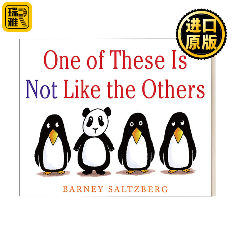 One of These Is Not Like the Others 来找茬 2-5岁儿童幽默故事精装绘本 Barney Saltzberg