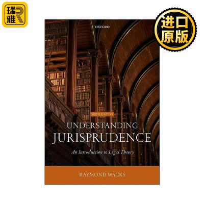 英文原版 Understanding Jurisprudence 读懂法理学 法律理论导论 雷蒙德·瓦克斯 英文版 进口英语原版书籍