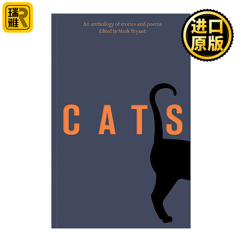 英文原版 Cats An anthology of stories and poems 关于猫的故事及诗歌集 精装 狄金森 雪莱 爱伦坡 英文版 进口英语原版书籍