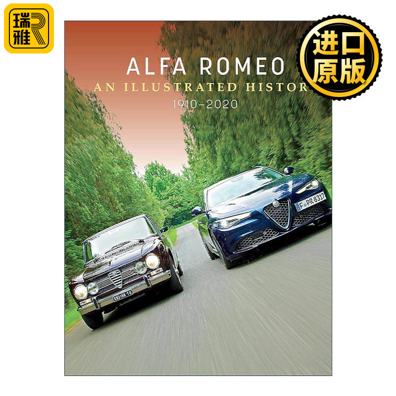 英文原版 Alfa Romeo 阿尔法·罗密欧 意大利著名豪华汽车制造商1910-2010年插图史 精装 英文版 进口英语原版书籍