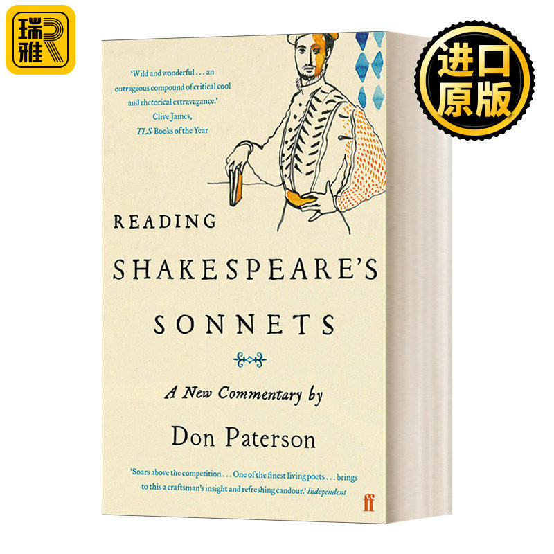 英文原版 Reading Shakespeare's Sonnets 莎士比亚十四行诗评注 唐·帕特森随笔 英文版 进口英语原版书籍