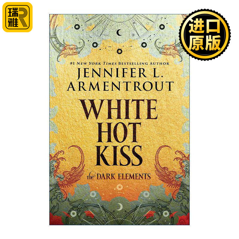 英文原版 White Hot Kiss 白热吻 黑暗元素1 奇幻浪漫小说 血与灰烬中而来作者 英文版 进口英语原版书籍