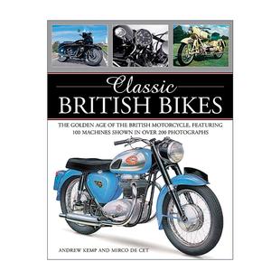 英文版 书籍 Bikes 100款 传奇车型×200 英伦摩托黄金时代档案 British 经典 进口英语原版 英文原版 珍贵照片 Classic