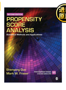 Propensity Score Analysis 倾向值分析 统计方法与应用 郭申阳 精装
