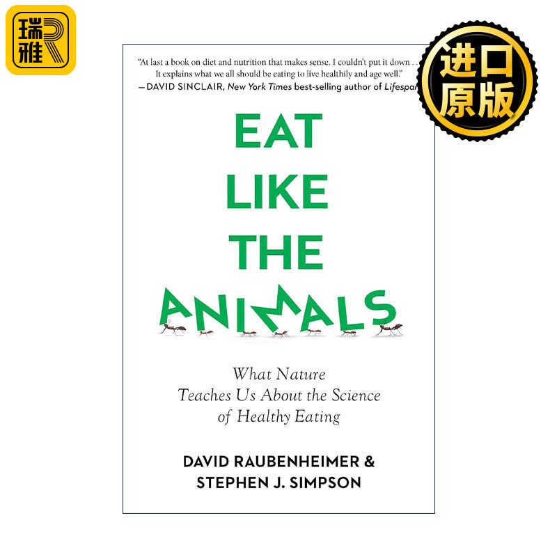 英文原版 Eat Like the Animals 动物为什么吃不胖 关于食欲 代谢与肥胖的营养大发现 英文版 进口英语原版书籍