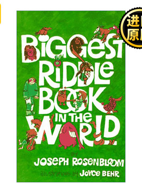 英文原版 Biggest Riddle Book in the World 世界谜语大全 英文版 进口英语原版书籍