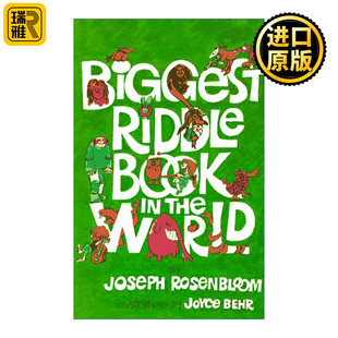 World 书籍 Riddle 进口英语原版 英文版 世界谜语大全 the Book Biggest 英文原版