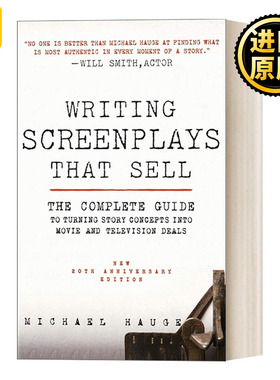 英文原版 Writing Screenplays That Sell  New Twentieth Anniversary Edition 编剧有章法 俘获观众与打动买家 20周年纪念版
