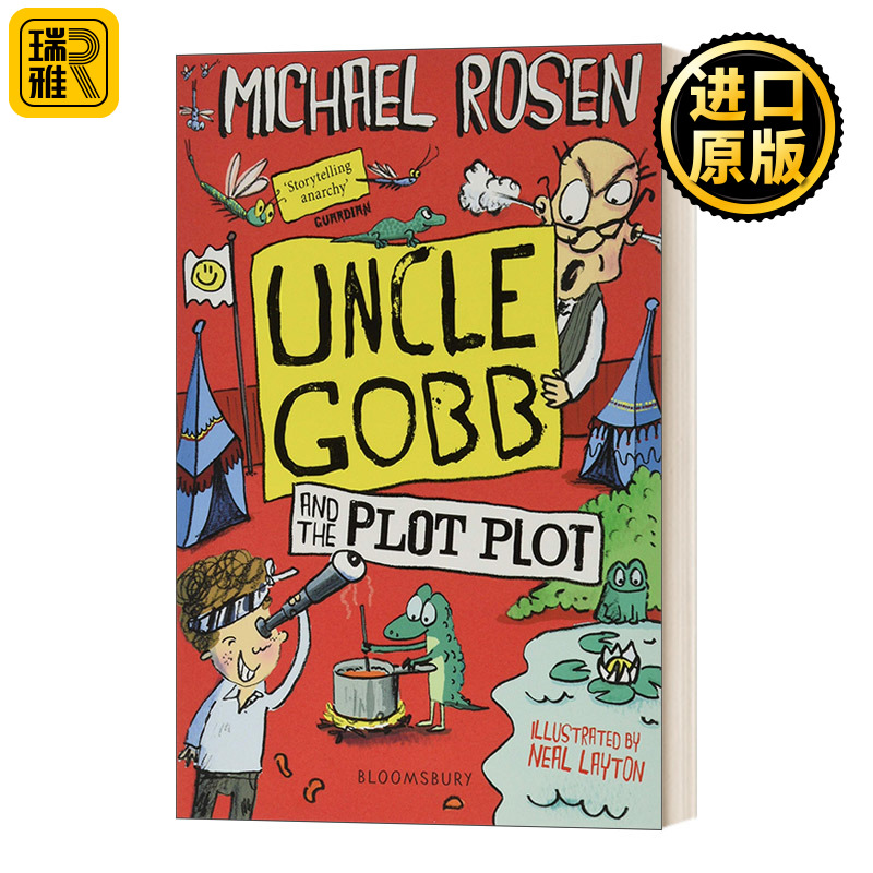 Uncle Gobb and the Plot Plot 戈布叔叔和阴谋 英文原版儿童漫画