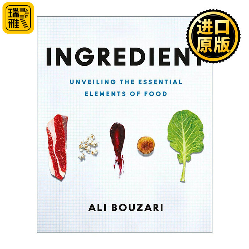 英文原版 Ingredient 食材揭秘 解析食物的基本构成要素 精装 英文版 进口英语原版书籍