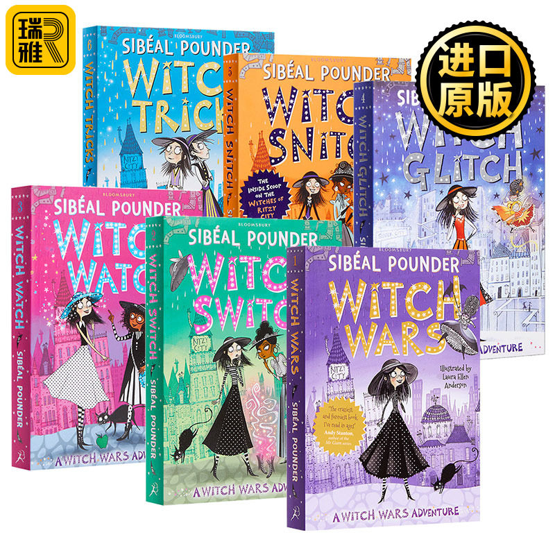 女巫之战1-6套装6册英文原版