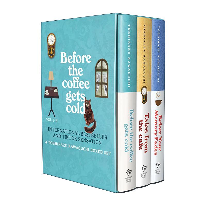 英文原版 Before the Coffee Gets Cold  咖啡冷掉之前3册盒装 精装 川口俊和 英文版 进口英语原版书籍
