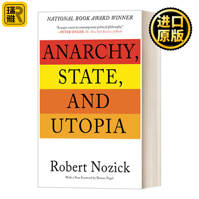 Anarchy, State, and Utopia 无政府、国家和乌托邦 1975美国国家图书奖