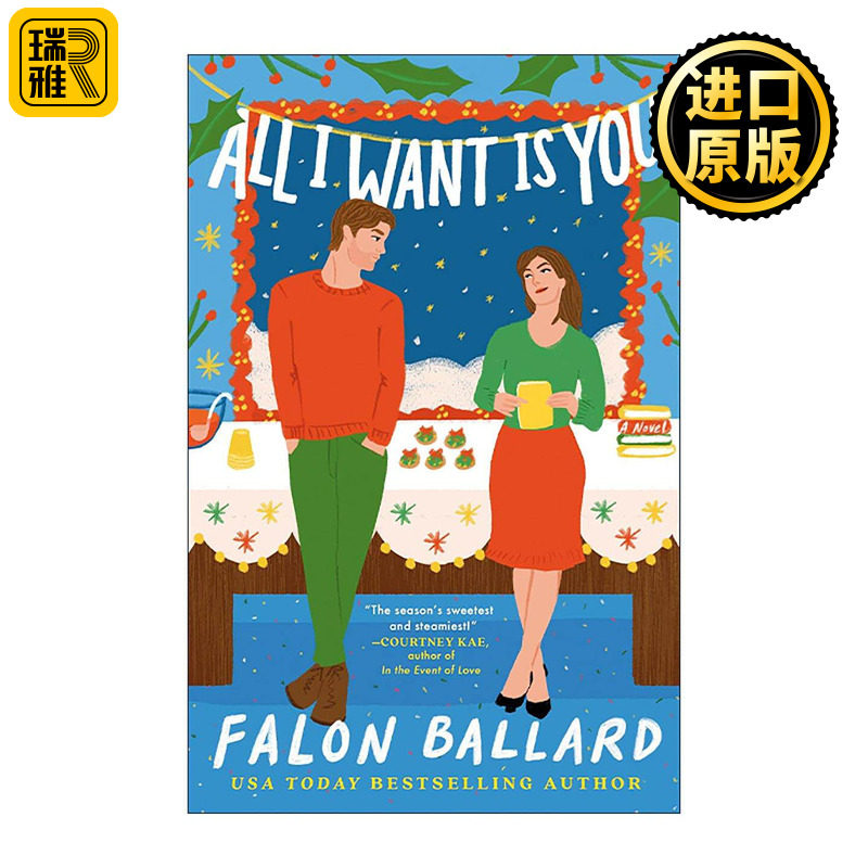 英文原版 All I Want Is You 我只想要你 BookBub年度优秀假日浪漫小说 Falon Ballard 英文版 进口英语原版书籍