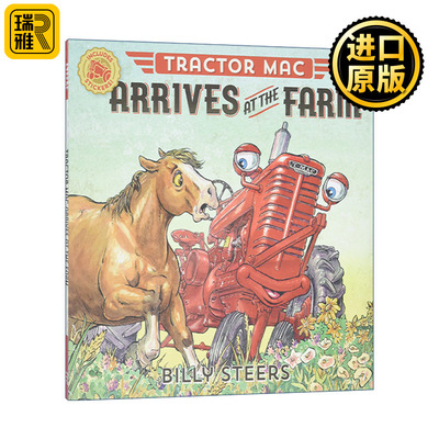 Tractor Mac Arrives at the Farm 红色大拖拉机 初到农场的麦克 儿童绘本