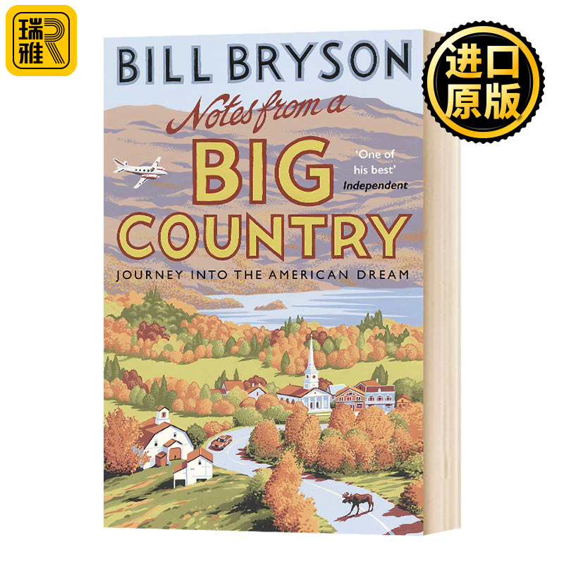 锦绣大地 英文原版 Notes From A Big Country 万物简史作者 Bill Bryson 比尔布莱森 英文版 进口原版英语书籍