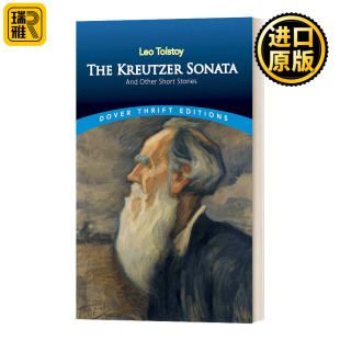Editions The and Sonata 英文原版 Short Thrift 英文版 Dover Kreutzer 克莱采奏鸣曲及其他 Stories 进口英语原版 Other 小说