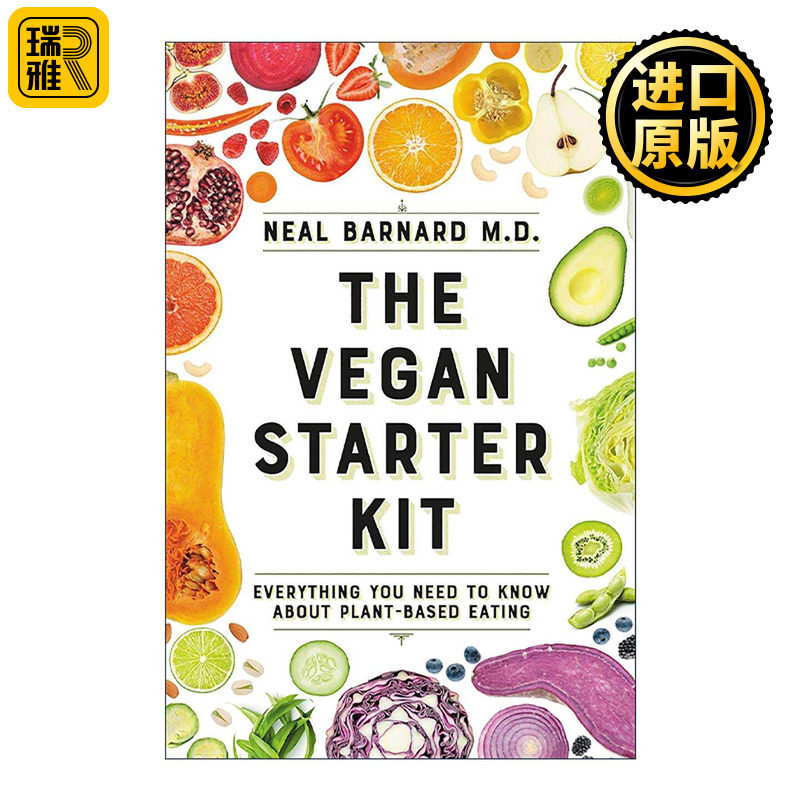 英文原版 The Vegan Starter Kit 纯素饮食新手全书 植物性饮食一本通 英文版 进口英语原版书籍