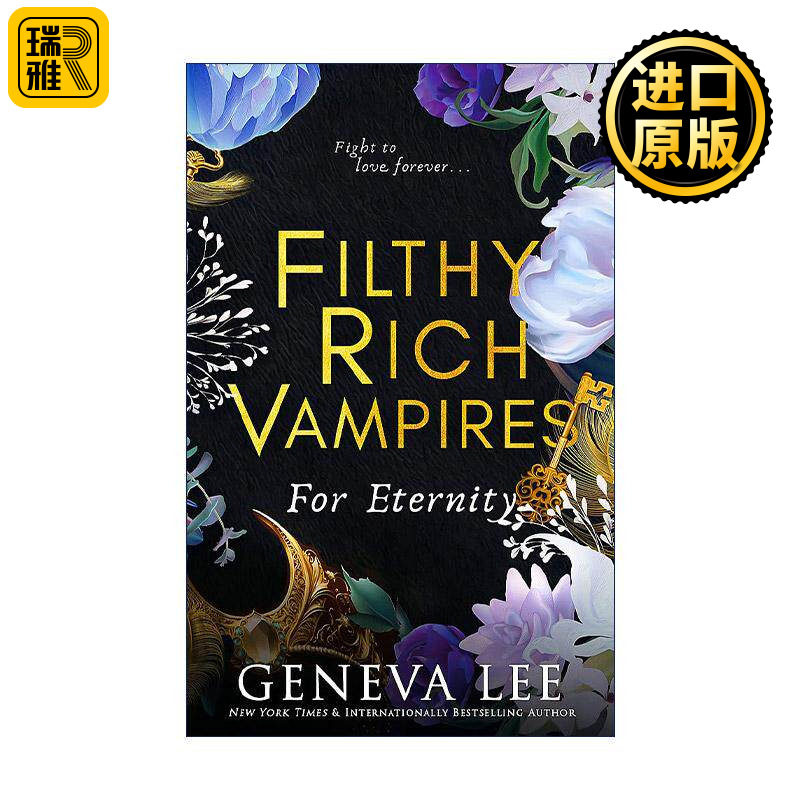 英文原版 Filthy Rich Vampires For Eternity 肮脏富贵吸血鬼系列4 永恒 奇幻浪漫小说 英文版 进口英语原版书籍图片