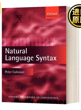 Natural Language Syntax 自然语言句法 英文原版