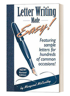 Letter Writing Made Easy! Margaret McCarthy