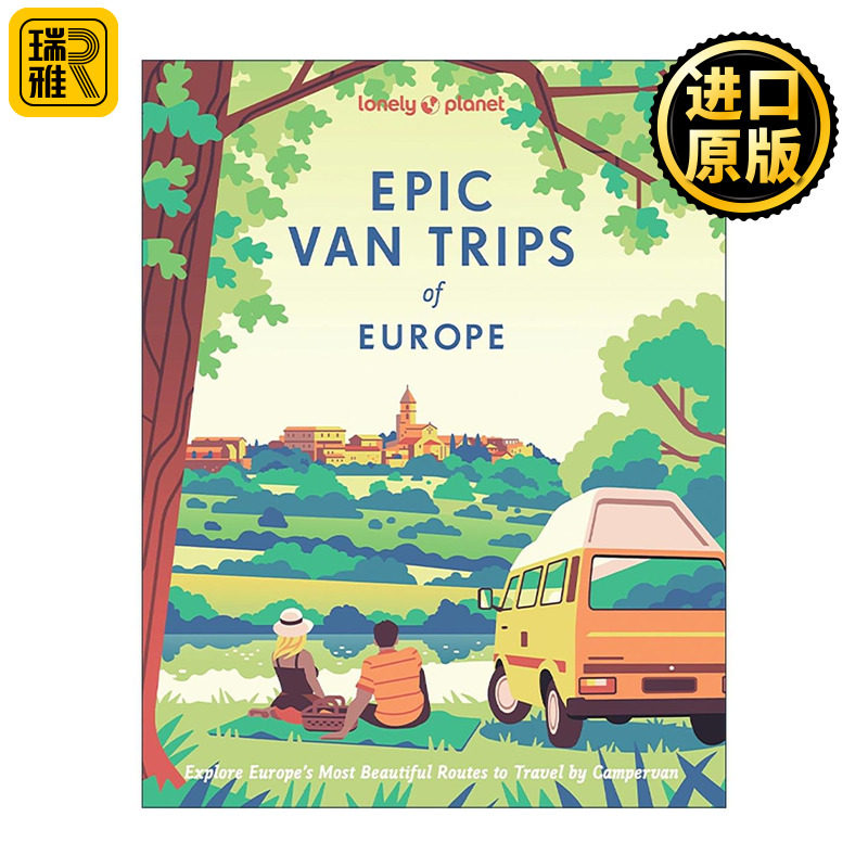 英文原版 Lonely Planet Epic Van Trips of Europe 欧洲面包车旅行路线 精装 孤独星球 英文版 进口英语原版书籍