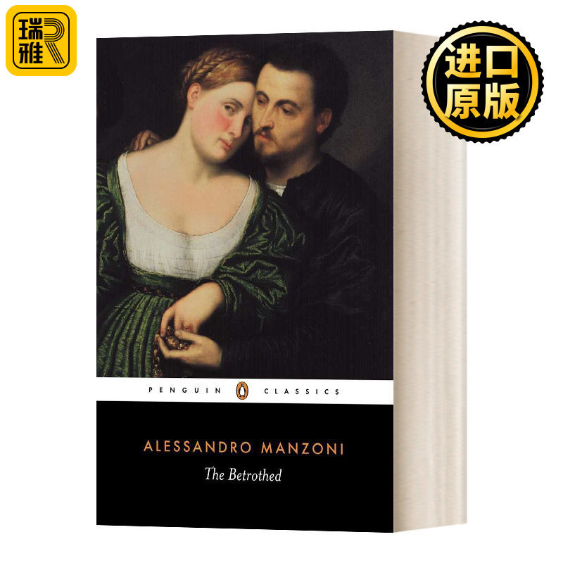 The Betrothed 约婚夫妇 曼佐尼 黑经典 英文原版