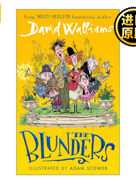 The Blunders 神经一家人 大卫威廉姆斯新作 儿童幽默插画章节书