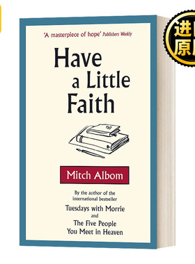 小信仰 英文原版小说 Have A Little Faith 米奇阿尔博姆 英文版 Mitch Albom 进口英语原版书籍