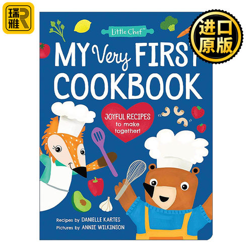 英文原版 My Very First Cookbook 我的*一本烹饪书 一起做快乐的食谱 儿童精装绘本 Danielle Kartes 英文版 进口英语原版书籍
