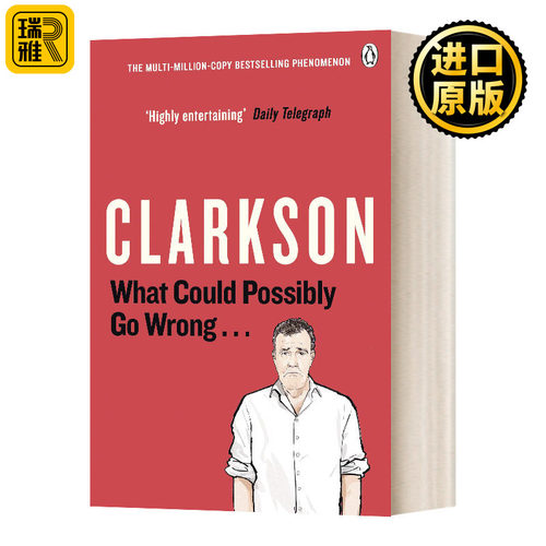可能会出现什么问题 英文原版 What Could Possibly Go Wrong 杰里米克拉克森Jeremy Clarkson 的农场Diddly Squat作者 英语书籍
