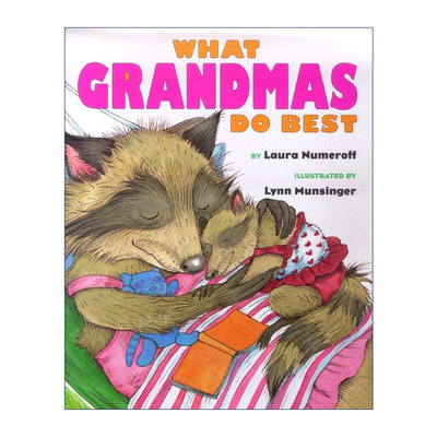 英文原版 What Grandmas Do Best What Grandpas Do Best 爷爷奶奶怎么做好 精装图画书 英文版 进口英语原版书籍