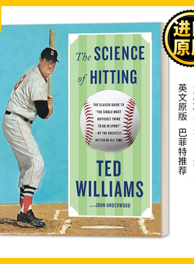 Science of Hitting 棒球击打的科学 英文原版 巴菲特推荐 英文版 Ted Williams，John Underwood 进口英语原版书籍