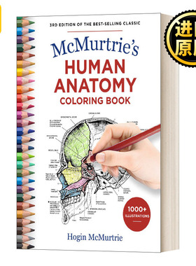 McMurtrie's Human Anatomy Coloring Book Hogin McMurtrie