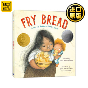 精装 Fry Native 英文原版 Family 家庭故事 英文版 一个美国原住民 Bread 油炸面包 Story 书籍 进口英语原版 American 绘本
