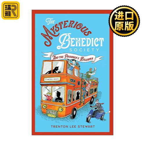 英文原版 The Mysterious Benedict Society and the Prisoner's Dilemma 天才神秘会社3 英文版 进口英语原版书籍