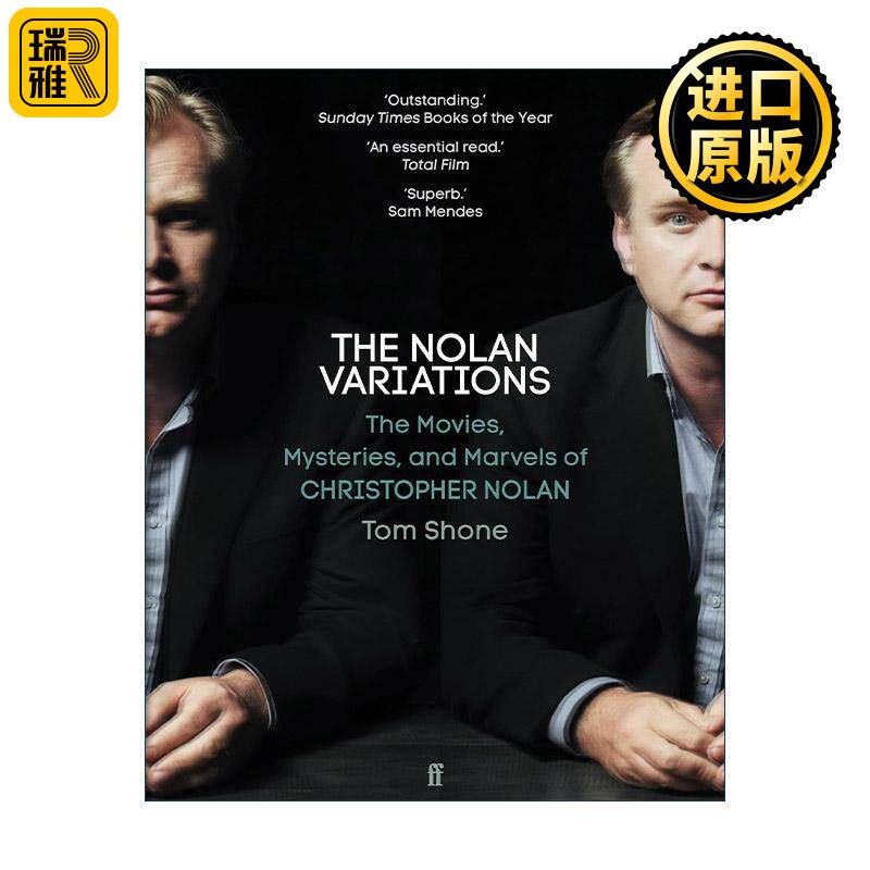 英文原版 The Nolan Variations 诺兰变奏曲 电影全书 盗梦空间 奥本海默 信条 星际穿越 蝙蝠侠导演 英文版 进口英语原版书籍