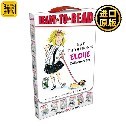 Eloise Collector's Set 埃洛伊丝6本盒装 准备读级别1  Ready-to-Read Level 1