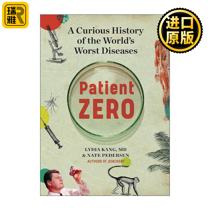英文原版 Patient Zero 零号病人 你不知道的世界致命传染病史 英文版 进口英语原版书籍