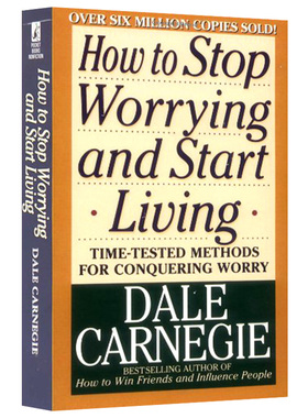 戴尔卡耐基 人性的优点 英文原版 How to Stop Worrying and Start Living 成功励志 Dale Carnegie 全英文版正版原著进口英语书籍