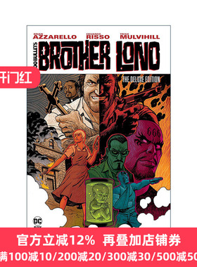 英文原版 100 Bullets Brother Lono 100颗子弹 洛诺兄弟 豪华精装收藏版 DC漫画 布莱恩·阿扎瑞罗 英文版 进口英语原版书籍