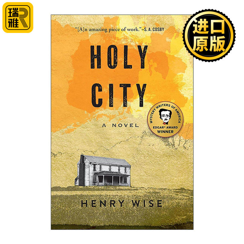英文原版 Holy City 圣城 2025爱伦坡奖 犯罪推理小说 Henry Wise 英文版 进口英语原版书籍