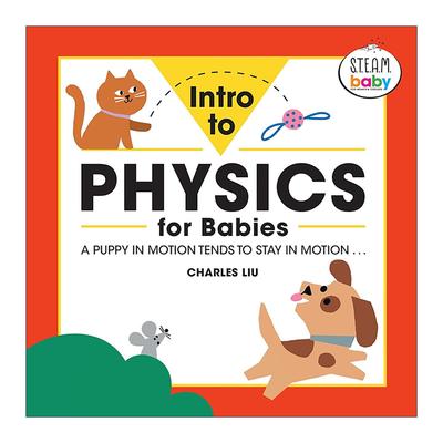 英文原版 Intro to Physics for Babies STEAM Baby for Infants and Toddlers物理学入门 幼儿儿童启蒙认知绘本 进口英语原版书籍