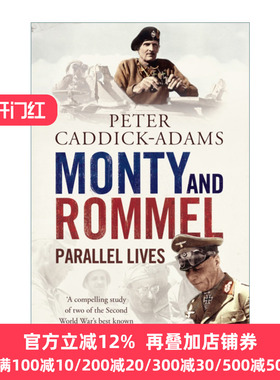 英文原版 Monty and Rommel  伯纳德·蒙哥马利与埃尔温·隆美尔 二战名人传记