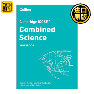英文原版 Collins Cambridge IGCSE Combined Science Workbook 柯林斯剑桥国际初中综合科学练习册 第二版 进口英语原版书籍