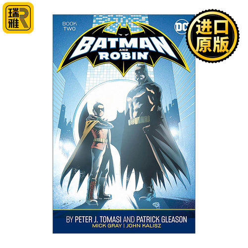 英文原版 Batman and Robin by Peter J. Tomasi and Patrick Gleason Book Two 蝙蝠侠与罗宾 卷二 DC漫画 进口英语原版书籍