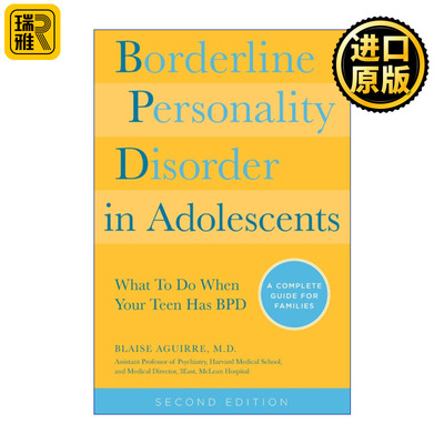 Borderline Personality Disorder in Adolescents 青少年边缘型人格障碍