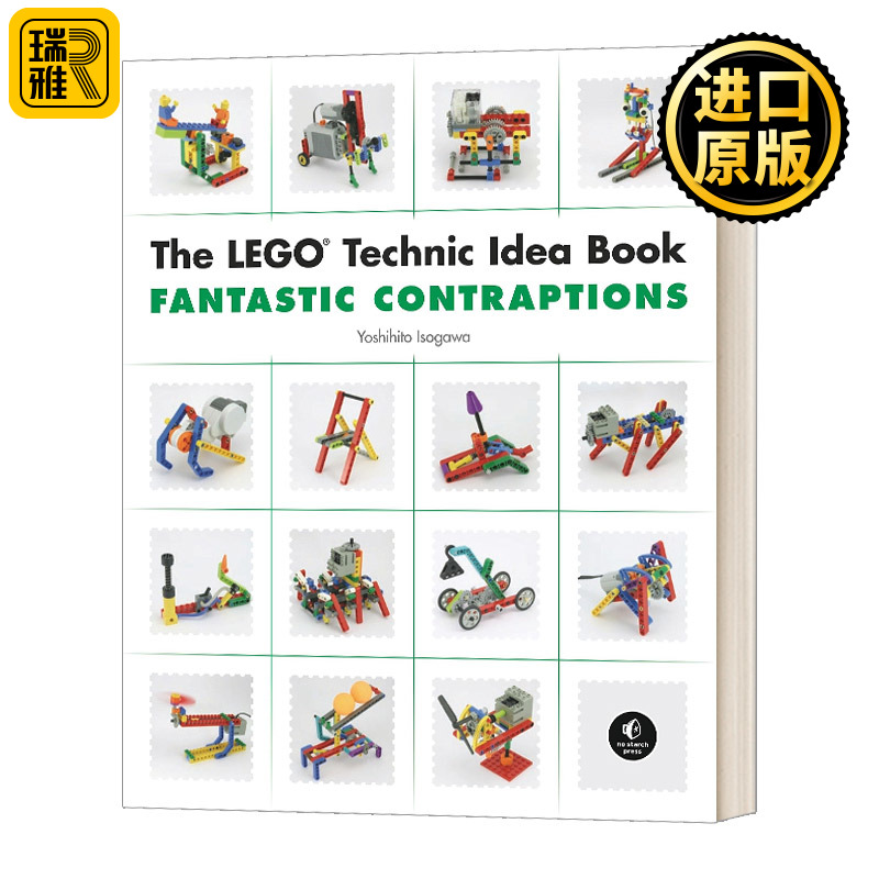乐高创意搭建指南 奇妙装置 乐高技术创意书 英文原版 The LEGO Technic Idea Book 英文版 Fantastic Contraptions 进口英语书籍