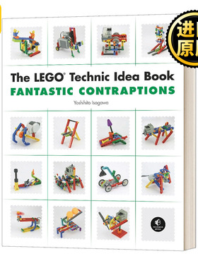 乐高创意搭建指南 奇妙装置 乐高技术创意书 英文原版 The LEGO Technic Idea Book 英文版 Fantastic Contraptions 进口英语书籍