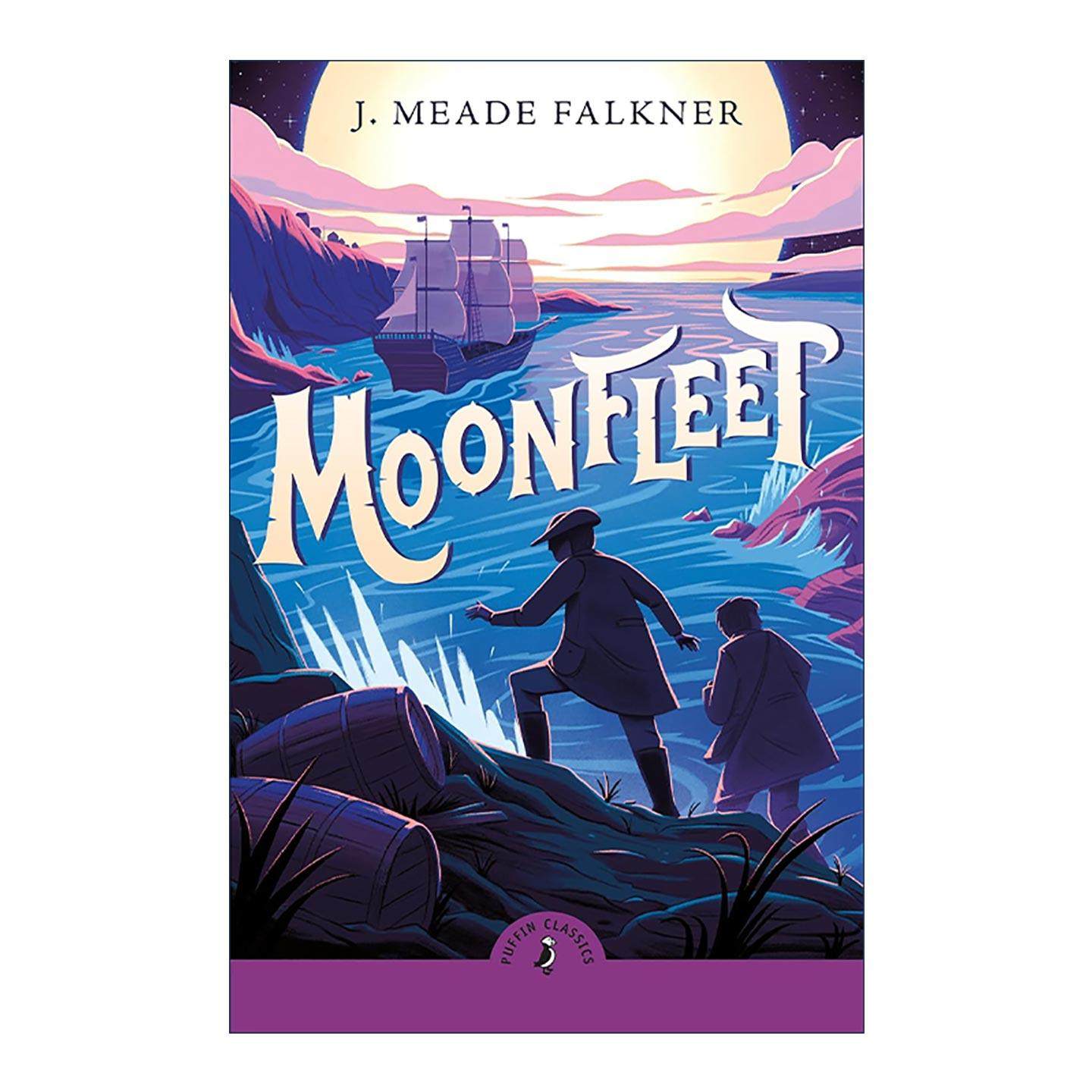 英文原版 Moonfleet 慕理小镇 约翰·梅德·法尔科纳 Puffin海雀儿童经典系列 英文版 进口英语原版书籍